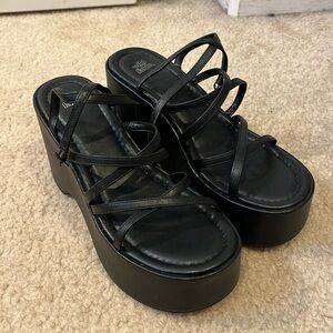 Wild fable Platform Heeled Sandals